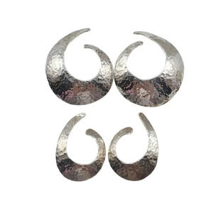 Bettina Sterling Silver Hammered Jewelry Pieces Craftable